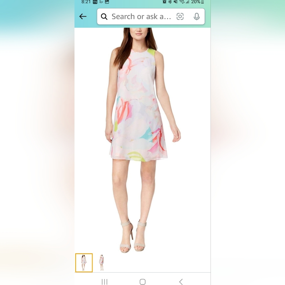 Calvin Klein shift dress